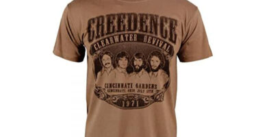 Creedence-Clearwater-Revival-camiseta-manga-corta