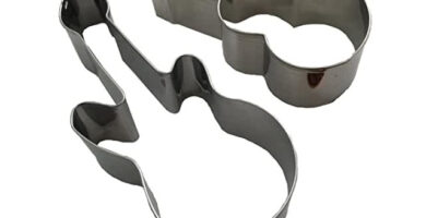 Set-de-2-Cortadores-de-Galletas-con-Forma-de-Guitarra-Acero-Inoxidable