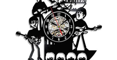 reloj-para-colgar-en-la-pared-the-beatles-vinilo
