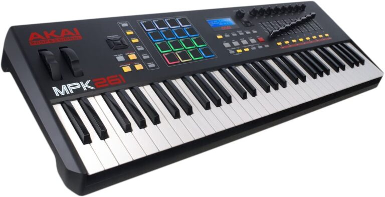 AKAI-Professional-MPK261-Teclado-Controlador-MIDI-USB-de-61-Teclas